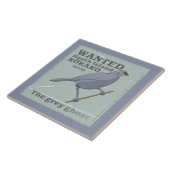 Gezocht Zuid-eiland Kokako Tegeltje (Zijkant)