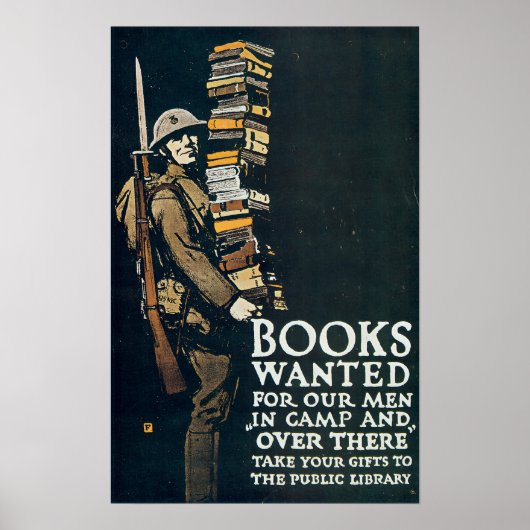 Gezochte boeken poster (Voorkant)
