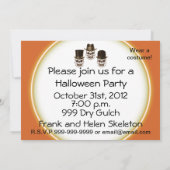 Gezochte doodskous of levende uitnodiging (Achterkant)