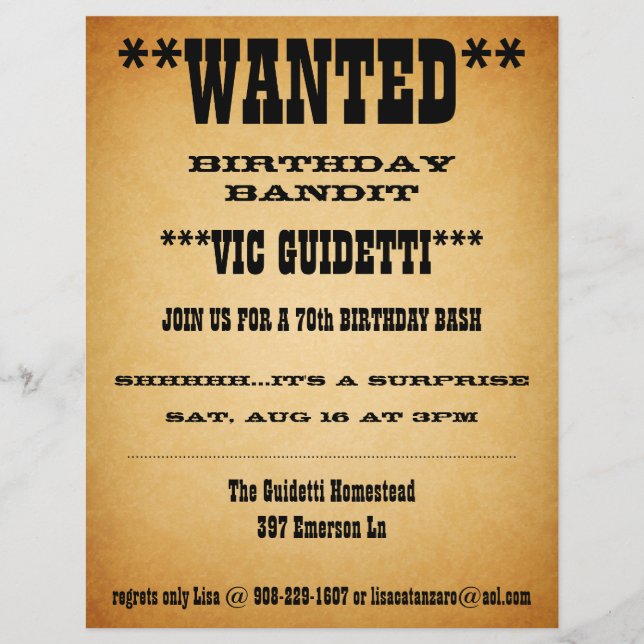 Gezochte geboortedag (Voorkant)