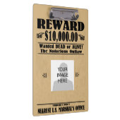 Gezochte Gezochte Dood of Alive Klembord (Rechts)