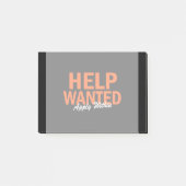 Gezochte hulp is van toepassing binnen post-it® notes (Voorkant)