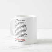 Gezochte hulp koffiemok (Voorkant links)