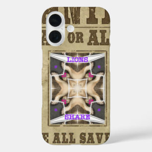 Gezochte vrede iPhone 16 hoesje