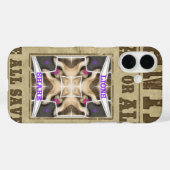 Gezochte vrede Case-Mate iPhone case (Achterkant (horizontaal))