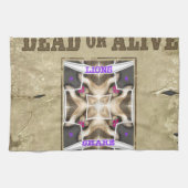 Gezochte vrede theedoek (Horizontaal)