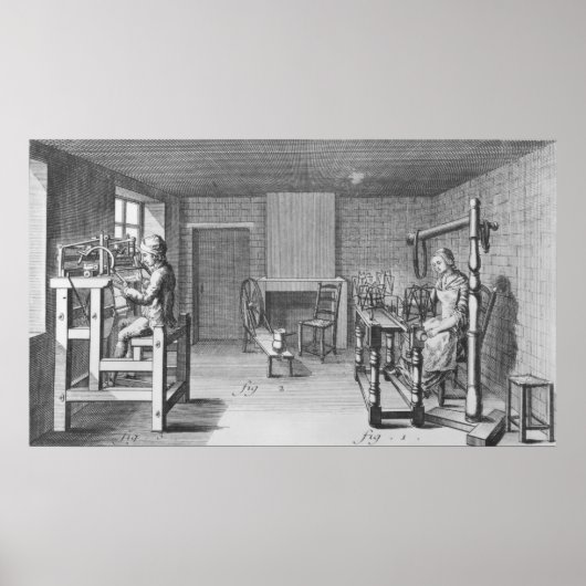 Gezoem voor weven poster (Voorkant)