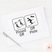 Gezogen van punste rechthoekige sticker (Envelop)