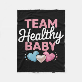 Gezond Baby Team Nieuwe Ouders Mama Papa Geslacht  Fleece Deken