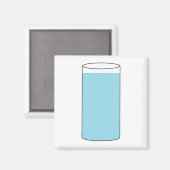 Gezond blijven met water: magneet (Voorkant / Achterkant)