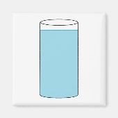 Gezond blijven met water: magneet (Voorkant)