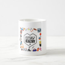gezond blijven motiverend ontwerp