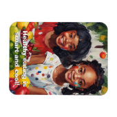 Gezond eten Flexibele Magneet (Horizontaal)