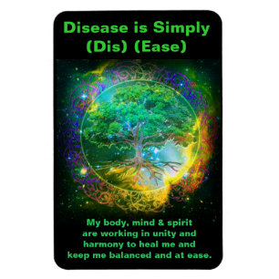 Gezond lichaam Inspirerend Magneet