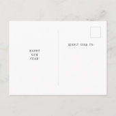 Gezond nieuwjaar briefkaart (Achterkant)