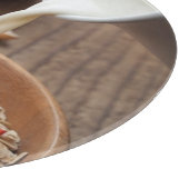 Gezond ontbijt snijplank (Hoek)