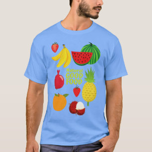 Gezond Vegan Natuurlijk Goed Voedsel T-shirt