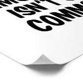 Gezond verstand is niet zo gewoon poster (Hoek)