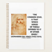 gezond verstand: rechters van de dingen leonardo d planner (Voorkant)