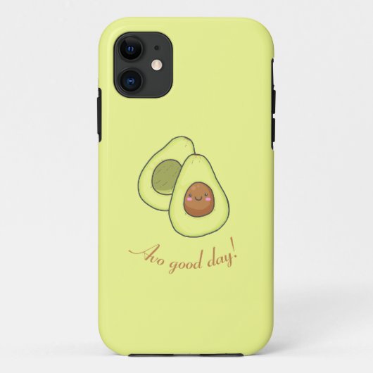 Gezonde avocado telefoonhoesje Case-Mate iPhone case (Achterkant)