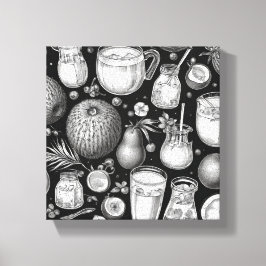 Gezonde Drinken Print Nieuwigheid: Wall Art