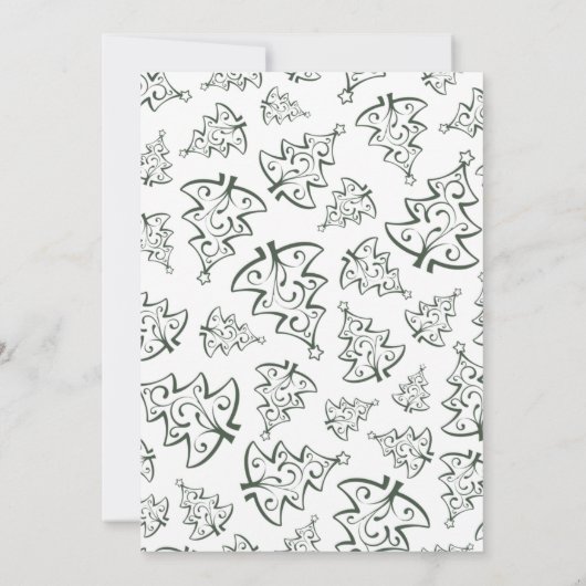 Gezonde feestdag met kerstmis (Achterkant)