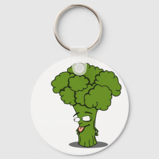 Gezonde groentebroccoli sleutelhanger