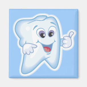 Gezonde Happy Tooth Magneet