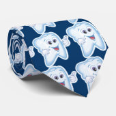 Gezonde Happy Tooth Stropdas (Opgerold)