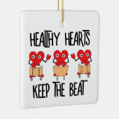 Gezonde harten keramisch ornament (Rechts)