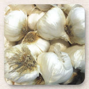 Gezonde knoflook onderzetter