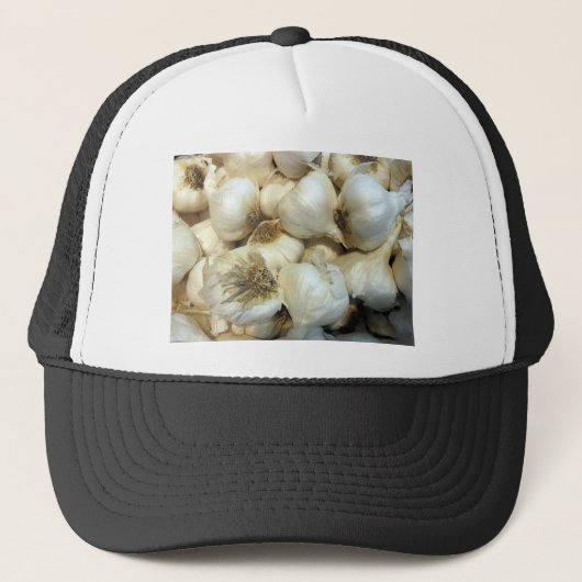 Gezonde knoflook trucker pet (Voorkant)