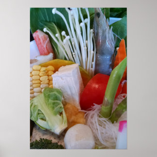 Gezonde koken poster