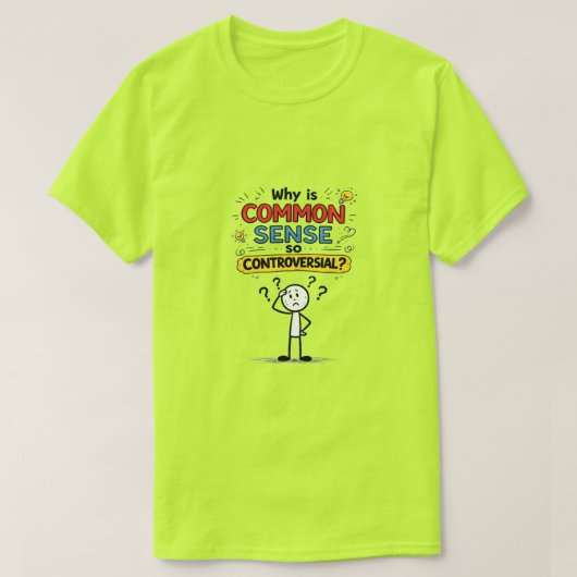 Gezonde Mensenverstand (6a) T-shirt (Design voorkant)