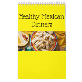 Gezonde Mexicaanse diner Kalender