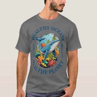 gezonde oceanen gezonde planeet gezond Ons T-shirt