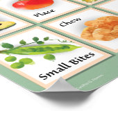 Gezonde Poster voor het eten van keukens of voor h (Hoek)