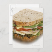 Gezonde sandwich briefkaart (Voorkant / Achterkant)