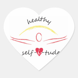 Gezonde selfitude stickers