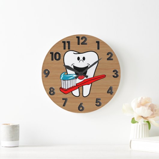 Gezonde tand grote klok (Huis)