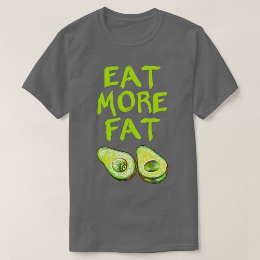 Gezonde vetten t-shirt (Design voorkant)
