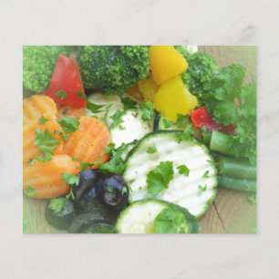 Gezonde voeding achtergrond flyer