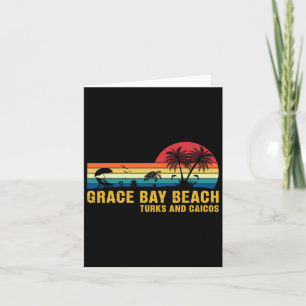 Gezondere vakantie Grace Bay Beach Turks en Caicos Kaart