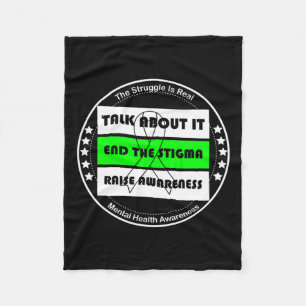 Gezondheid Bewustzijn Geestelijke Gezondheid Autis Fleece Deken