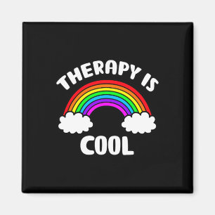 Gezondheid Bewustzijnstherapie is Cool Rainbow Magneet