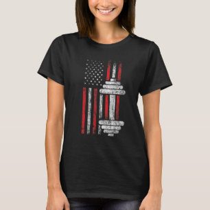 Gezondheid Fitness Gym Workout Motivatie Amerikaan T-shirt