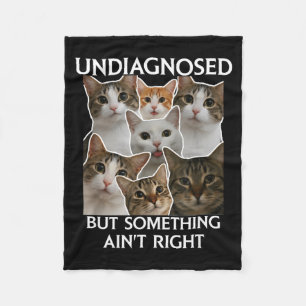Gezondheid geestig niet gediagnosticeerd maar iets fleece deken