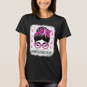 Gezondheid In oktober Draag we roze vrouwen borstk T-shirt