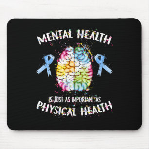 Gezondheid is net zo belangrijk als lichamelijke g muismat