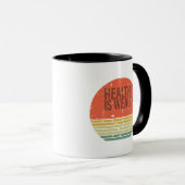 Gezondheid is rijkdom  mok (Voorkant rechts)